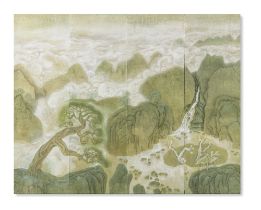 WANG JIA'NAN (1955-) Landscape Panorama (4)