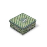 A FAMILLE VERTE BISCUIT BOX AND COVER Kangxi (2)