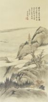 LIN SHU (1852-1924) Landscape