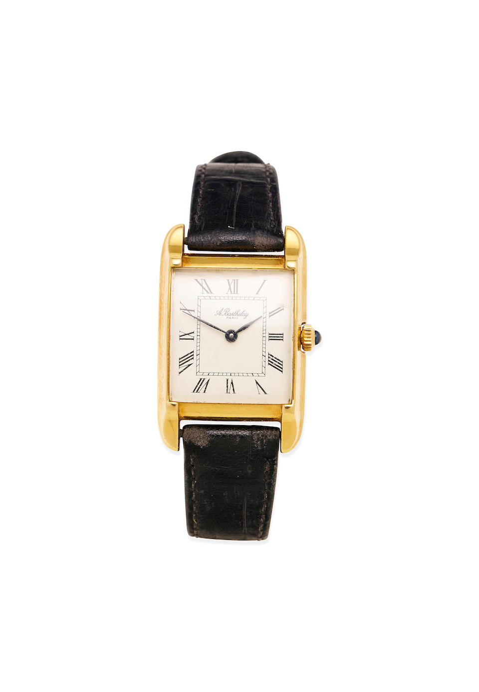 A. BARTHELAY 18CT GOLD WATCH