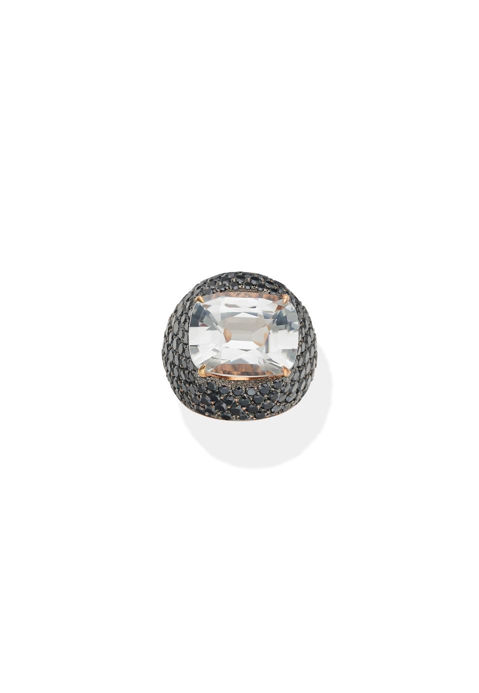 PAOLO COSTAGLI | TOPAZ AND DIAMOND RING - Image 2 of 2
