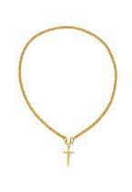20CT GOLD NEKCLACE WITH CRUCIFIX
