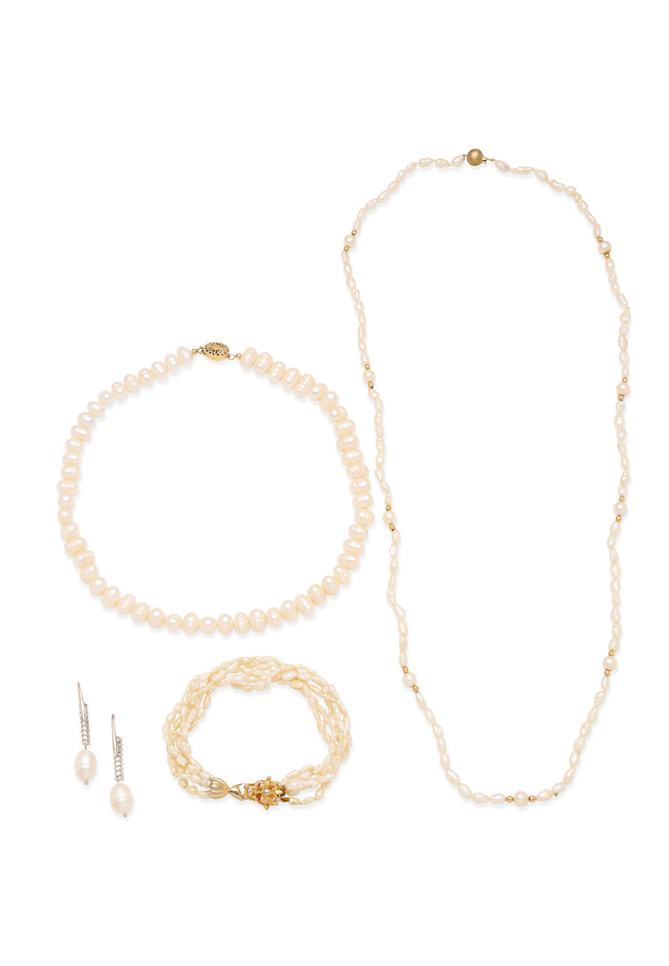 COLLECTION OF FRESHWATER PEARL JEWELLERY