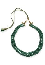 GOSHENITE BEAD NECKLACE