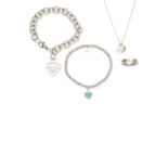 COLLECTION OF TIFFANY & CO. STERLING SILVER JEWELLERY
