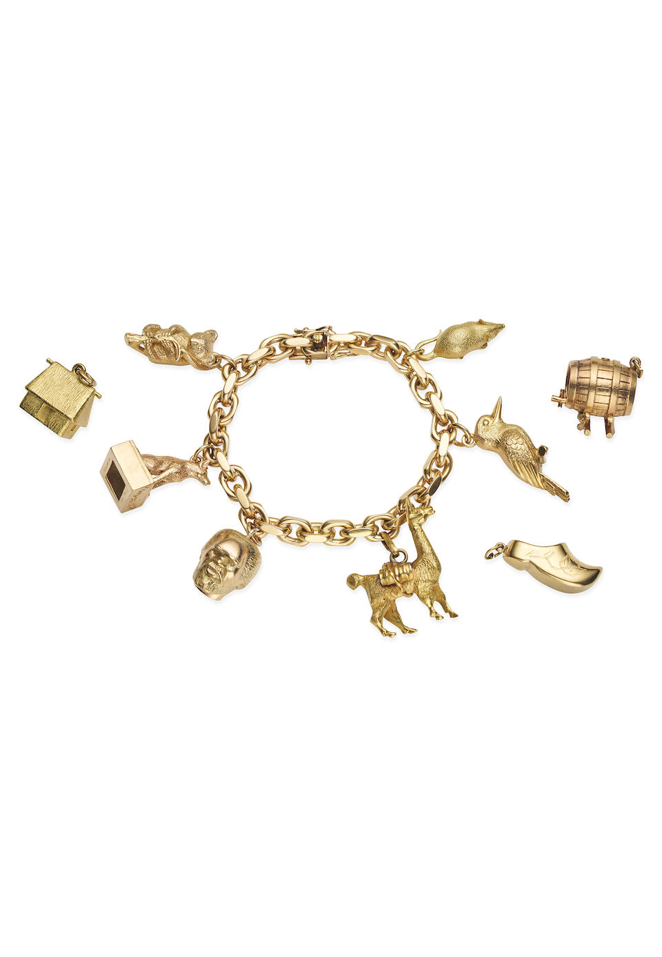 GOLD CHARM BRACELET