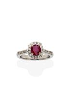 RUBY AND DIAMOND RING