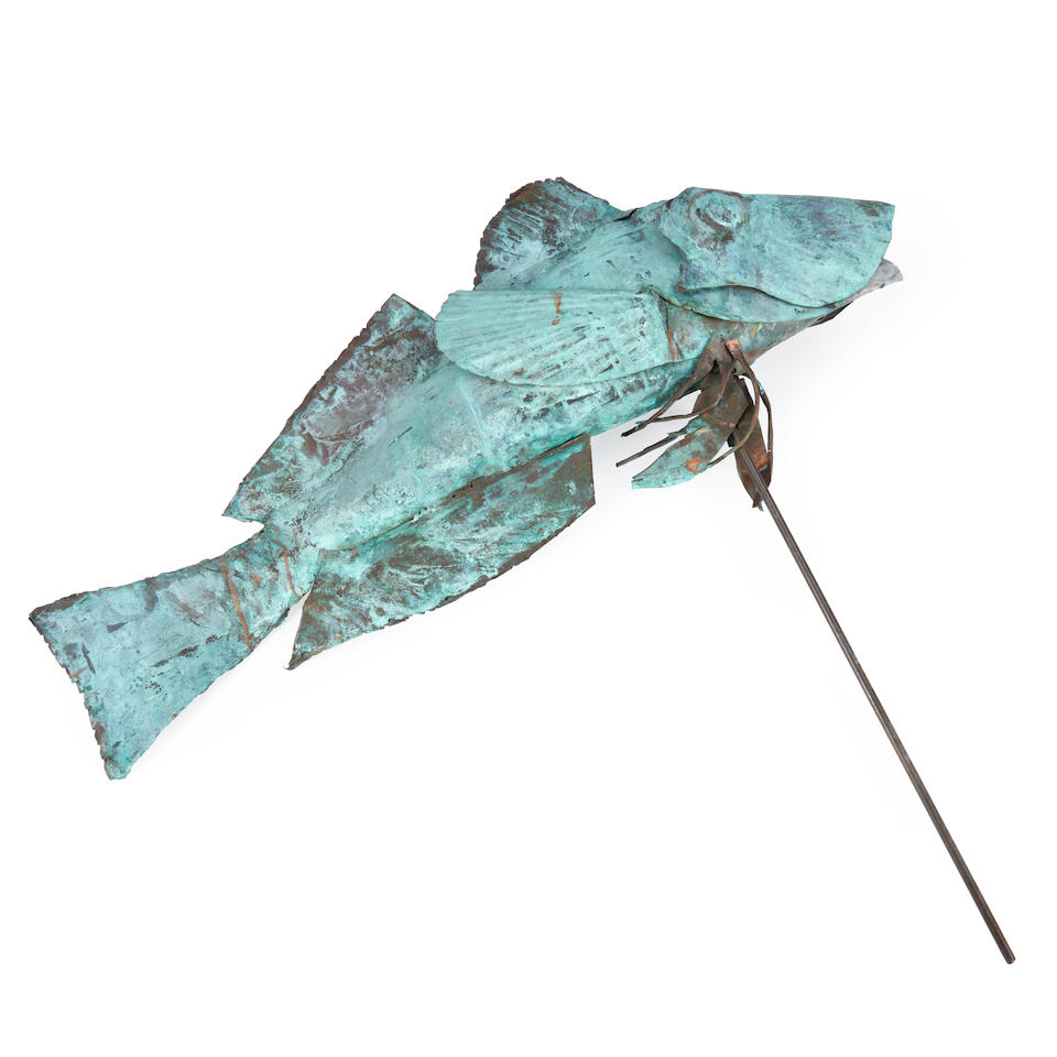 SHEET COPPER COD WEATHERVANE