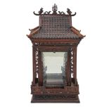 CHINESE HARDWOOD ALTAR CABINET