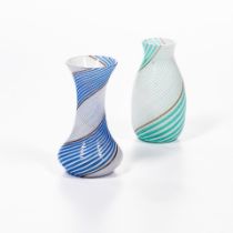 TWO CANE VASES ATTRIBUTED TO DINO MARTENS