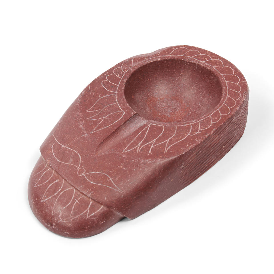 PLAINS CATLINITE ASHTRAY