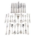 ASSEMBLED STERLING SILVER FLATWARE