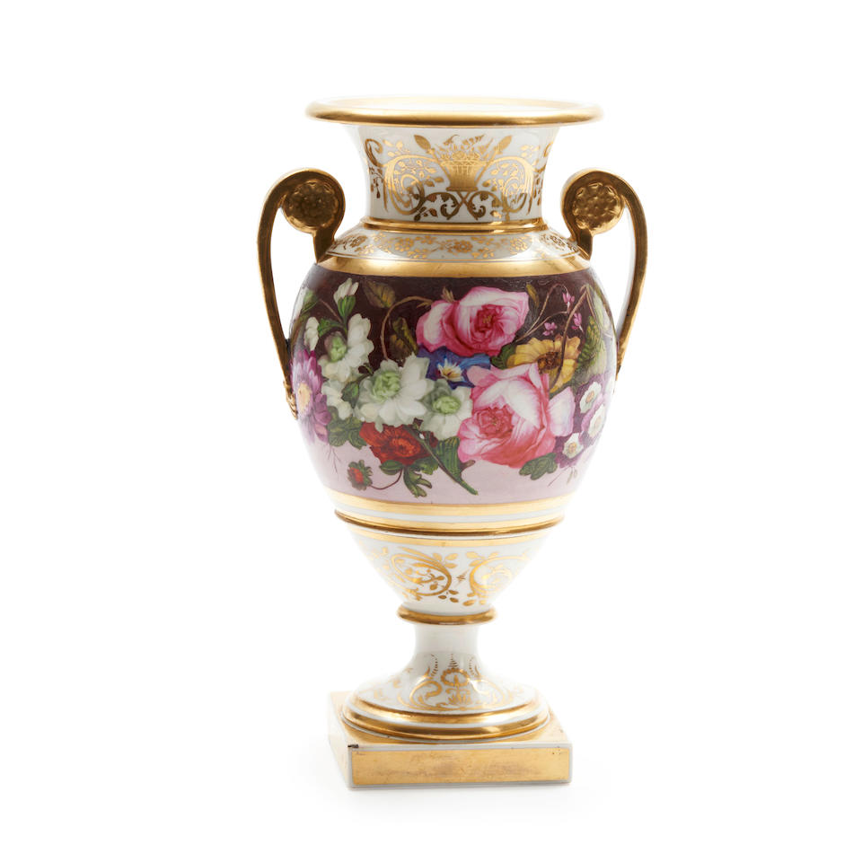 FRENCH PORCELAIN VASE