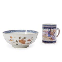 TWO PORCELAIN TABLE ITEMS