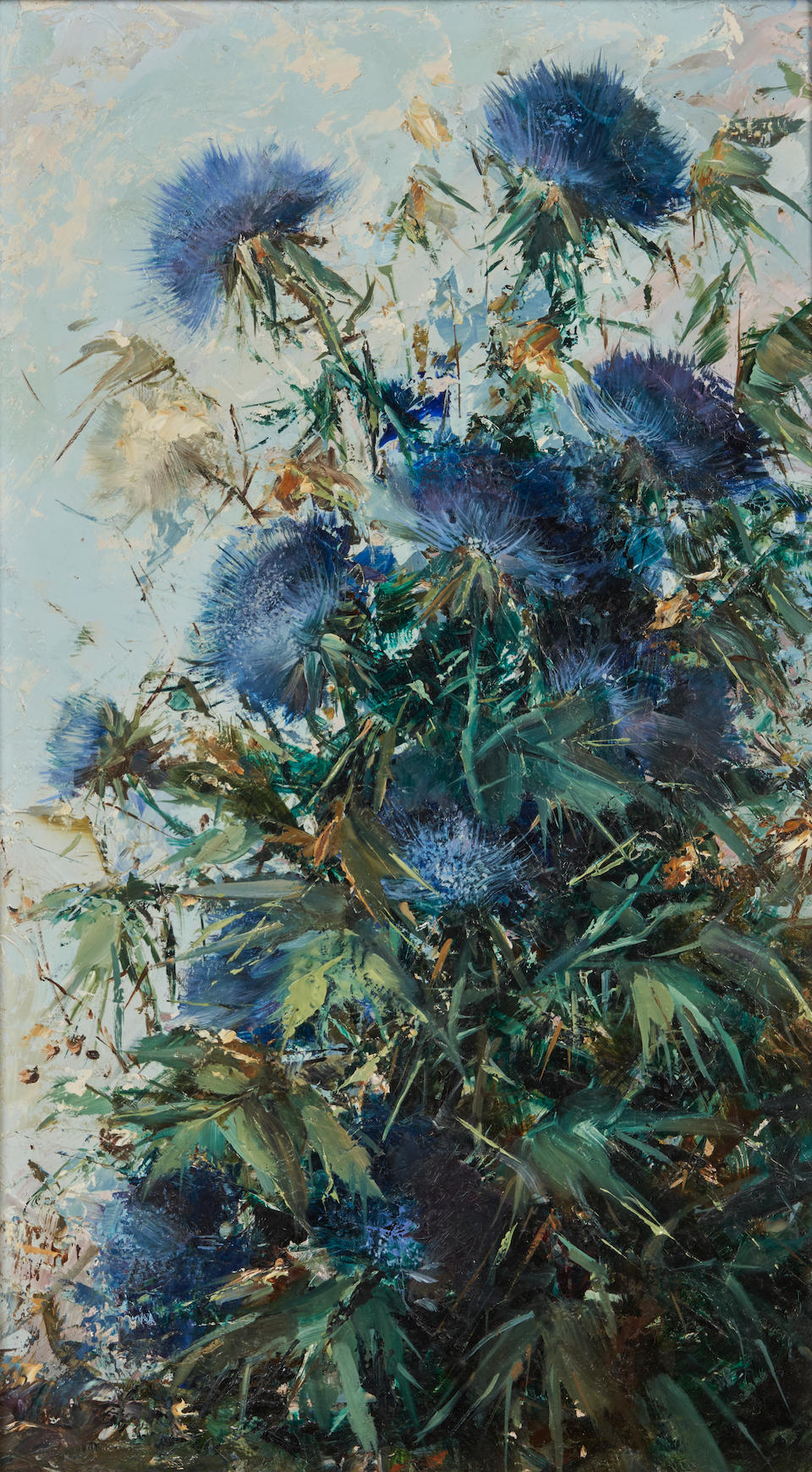 HAHN VIDAL (AMERICAN, BORN 1919) THISTLES