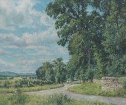 James McIntosh Patrick RSA ROI ARE LLD (British, 1907-1998) 'Trees, Rossie Priory'