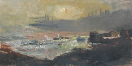 Joan Eardley RSA (British, 1921-1963) Sun on the Sea