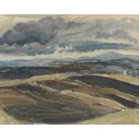 Penelope Beaton ARSA RSW (British, 1886-1963) Ploughed fields