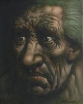 Peter Howson OBE (British, born 1958) Tiberius