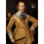 English School (17th Century) Portrait of a gentleman of the Allen family of Brindley, Cheshire,...