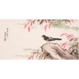 Zhang Shaoshi (1913-1991) Flower and bird