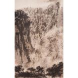 Attributed to Fu Baoshi (1904-1965) Landscape
