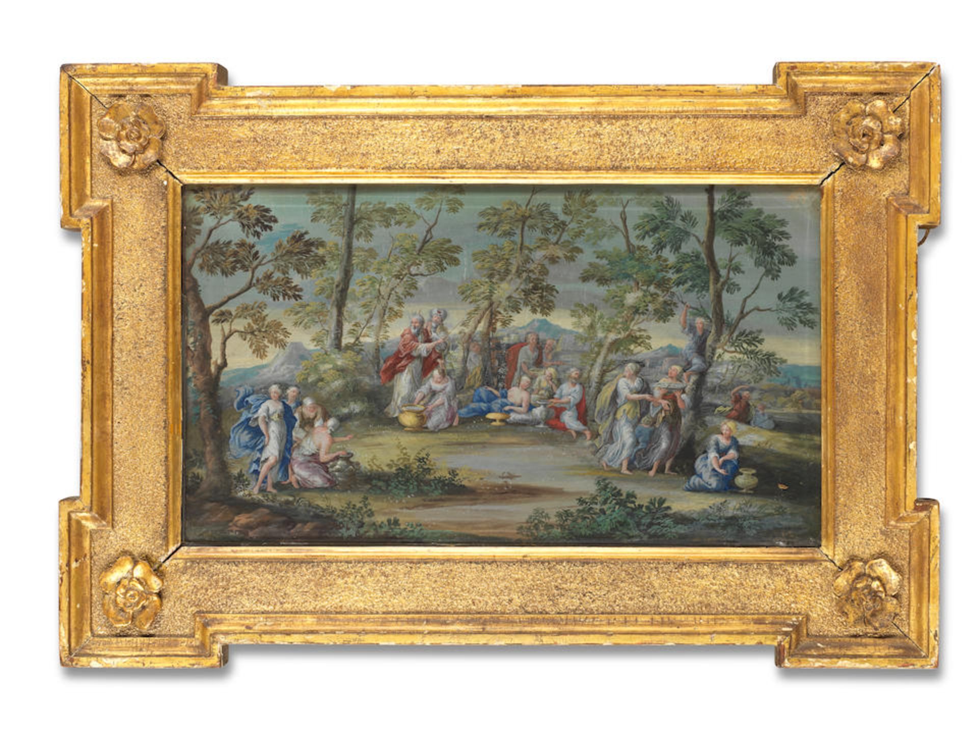 French School, 18th Century Moses and the gathering of manna - Bild 3 aus 3