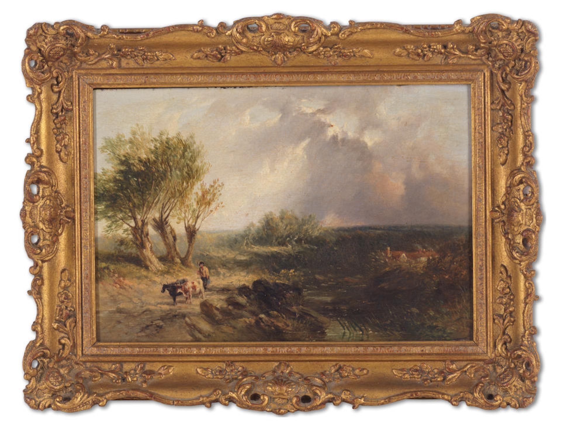 Circle of Edmund John Niemann (British, 1813-1876) Returning the cattle - Bild 3 aus 5