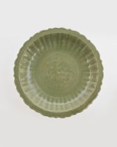 A Longquan-ware barbed-rim charger Probably 14th/ 15th century