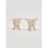 A pair of dehua-ware white-glazed wine cups, jue Qing dynasty (2)