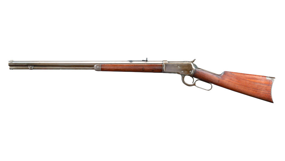 Winchester Model 1892 Lever Action Rifle, Curio or Relic firearm - Image 2 of 3