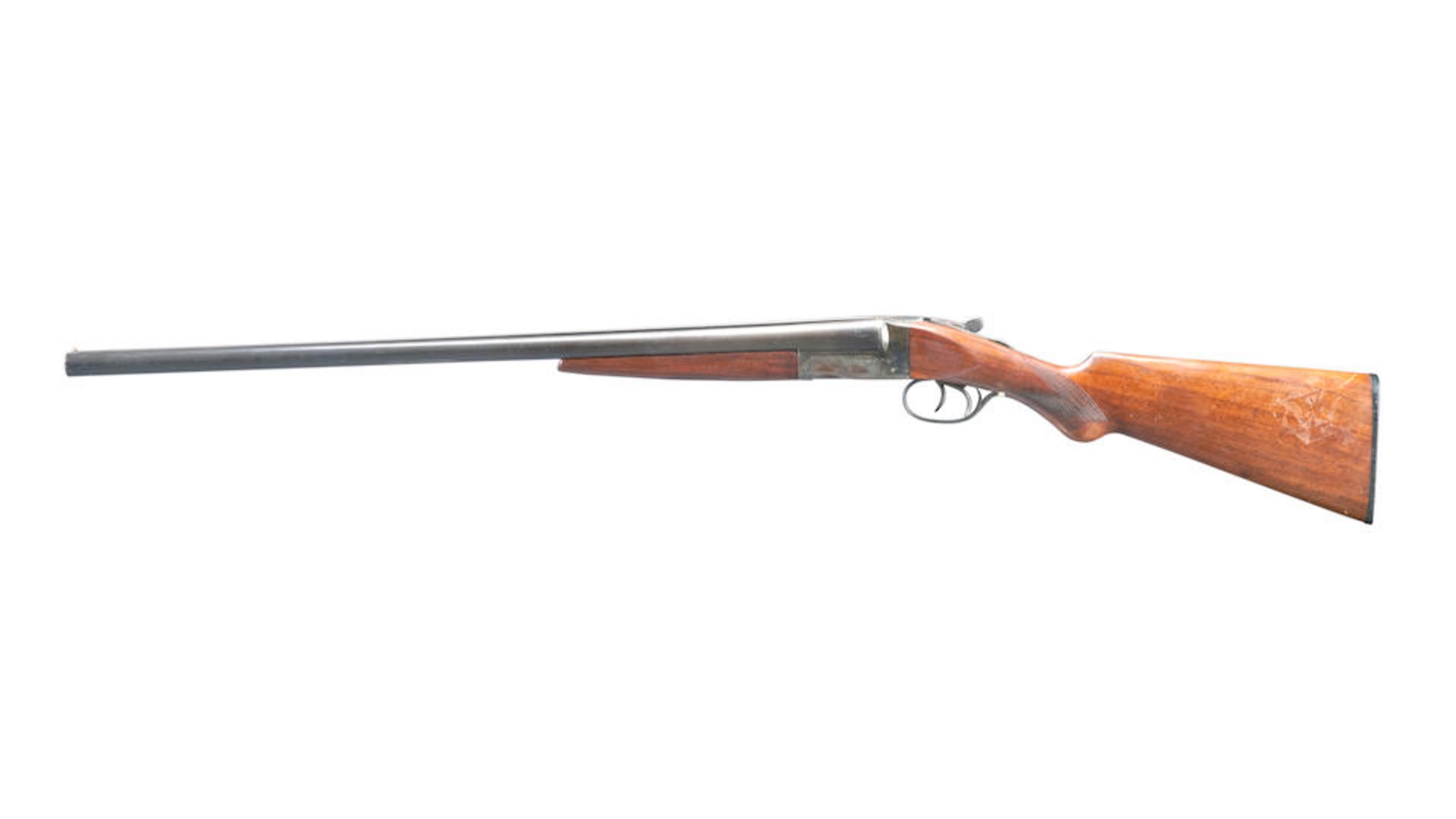 Hunter Arms Fulton Model 16 Gauge Side by Side Shotgun, Curio or Relic firearm - Bild 2 aus 3