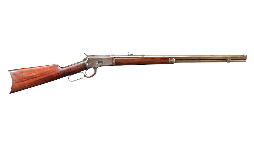 Winchester Model 1892 Lever Action Rifle, Curio or Relic firearm - Image 3 of 3