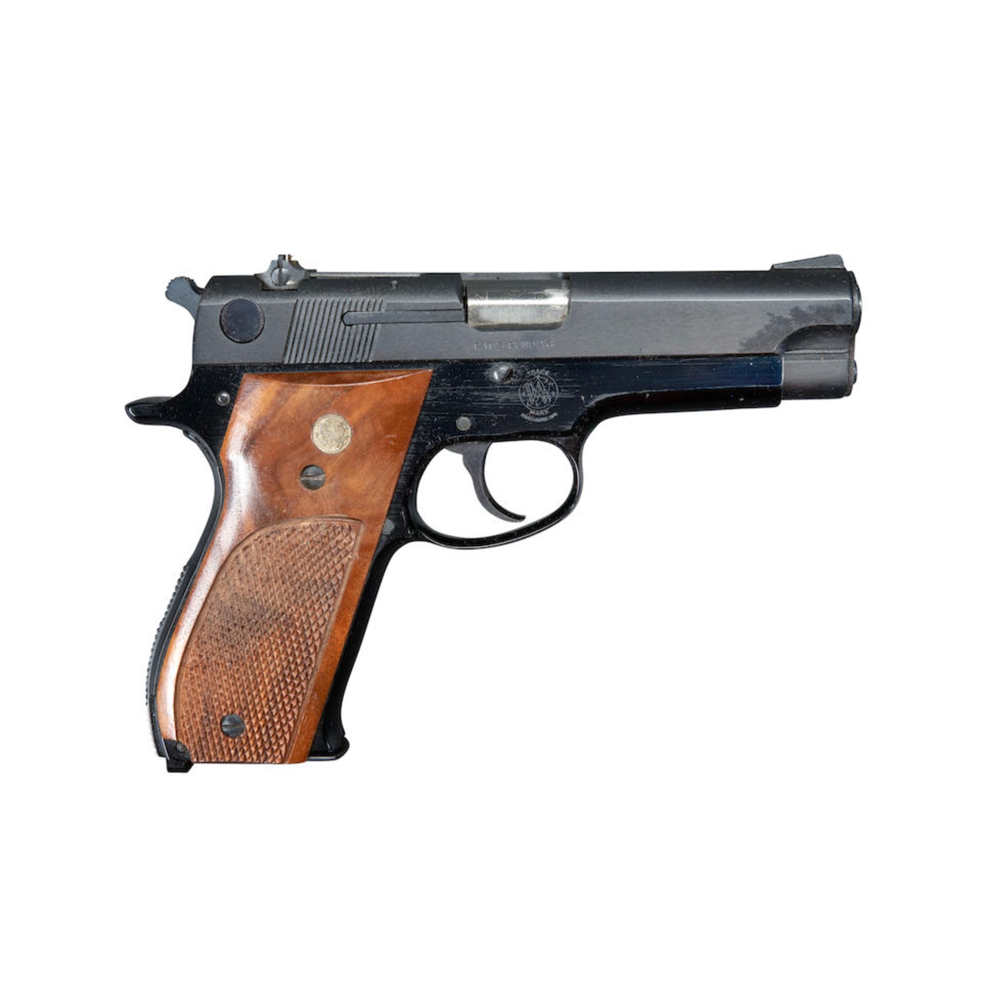 Smith & Wesson Model 39-2 Semi-Automatic Pistol, Modern handgun - Bild 3 aus 3