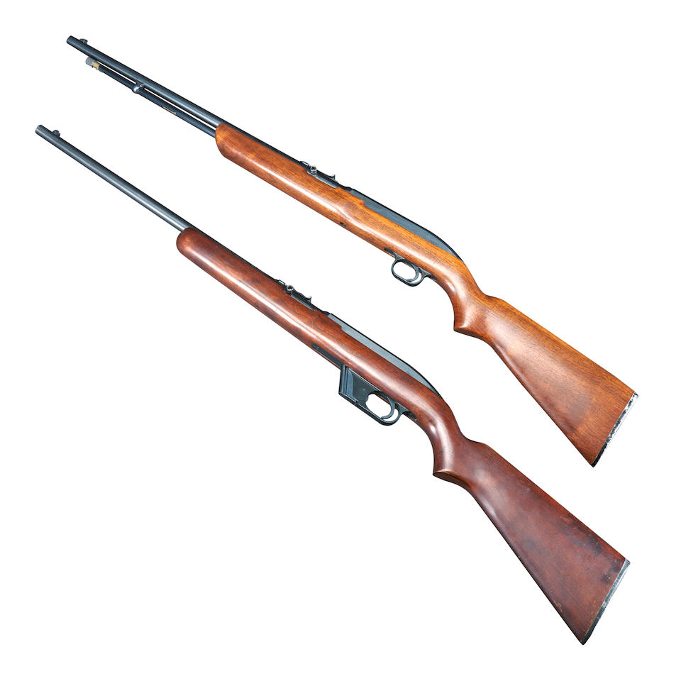 Two Winchester Model 77 Semi Automatic Rifles. Curio or Relic firearm - Bild 2 aus 2