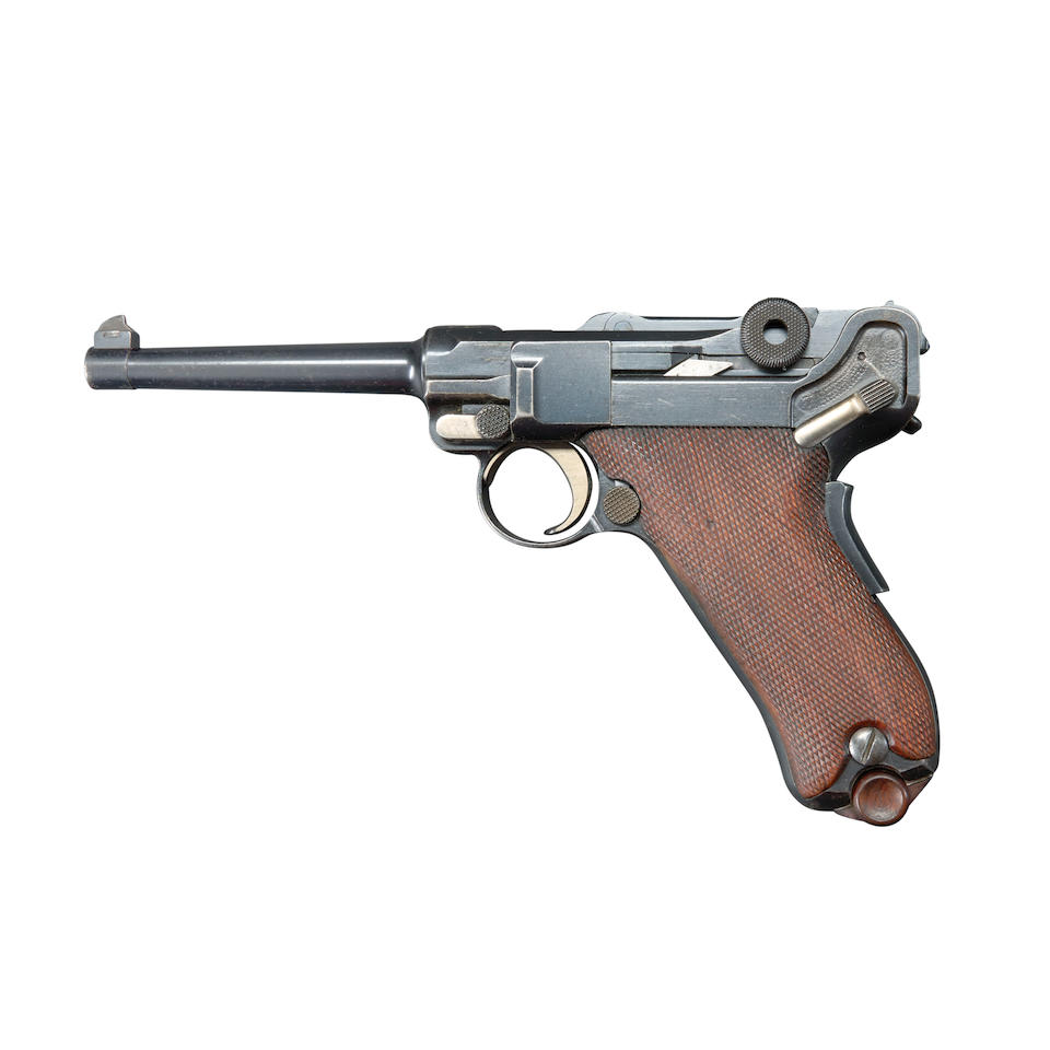 DWM 1906 American Eagle Luger Semi-Automatic Pistol and Case, - Image 4 of 5