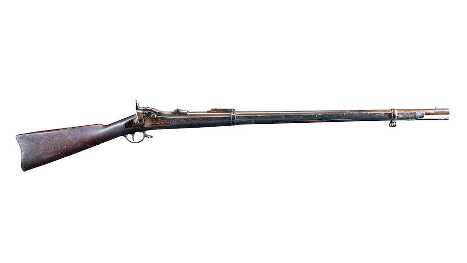 Springfield US Model 1884 Trapdoor Rifle, - Image 2 of 3