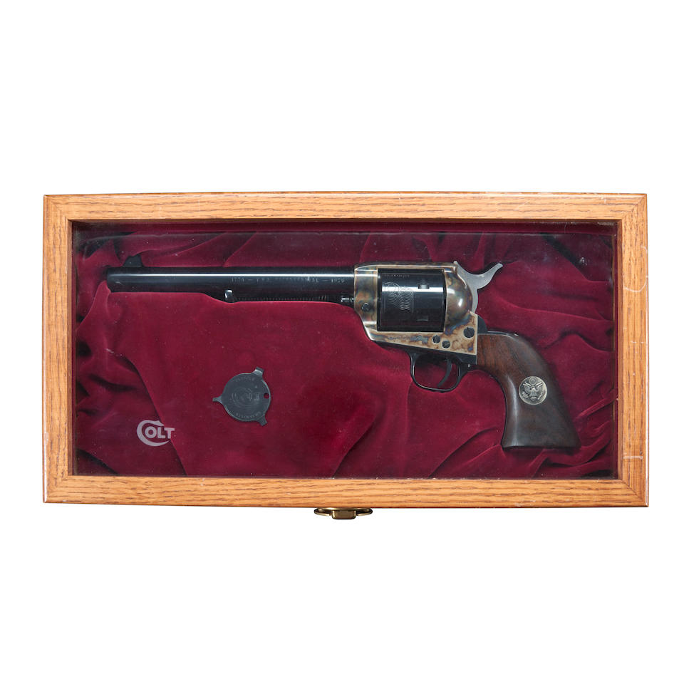 Colt 1776-1976 USA Bicentennial Single Action Revolver, Curio or Relic firearm - Image 2 of 4