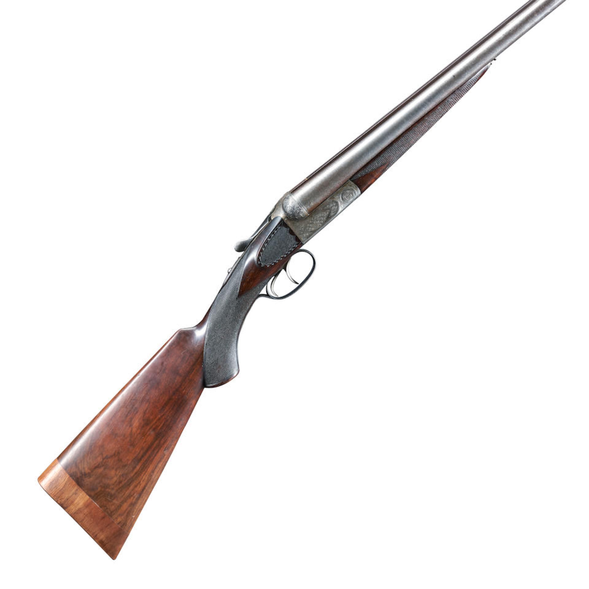 Auguste Francotte 12 Gauge Side By Side Shotgun, Curio or Relic firearm