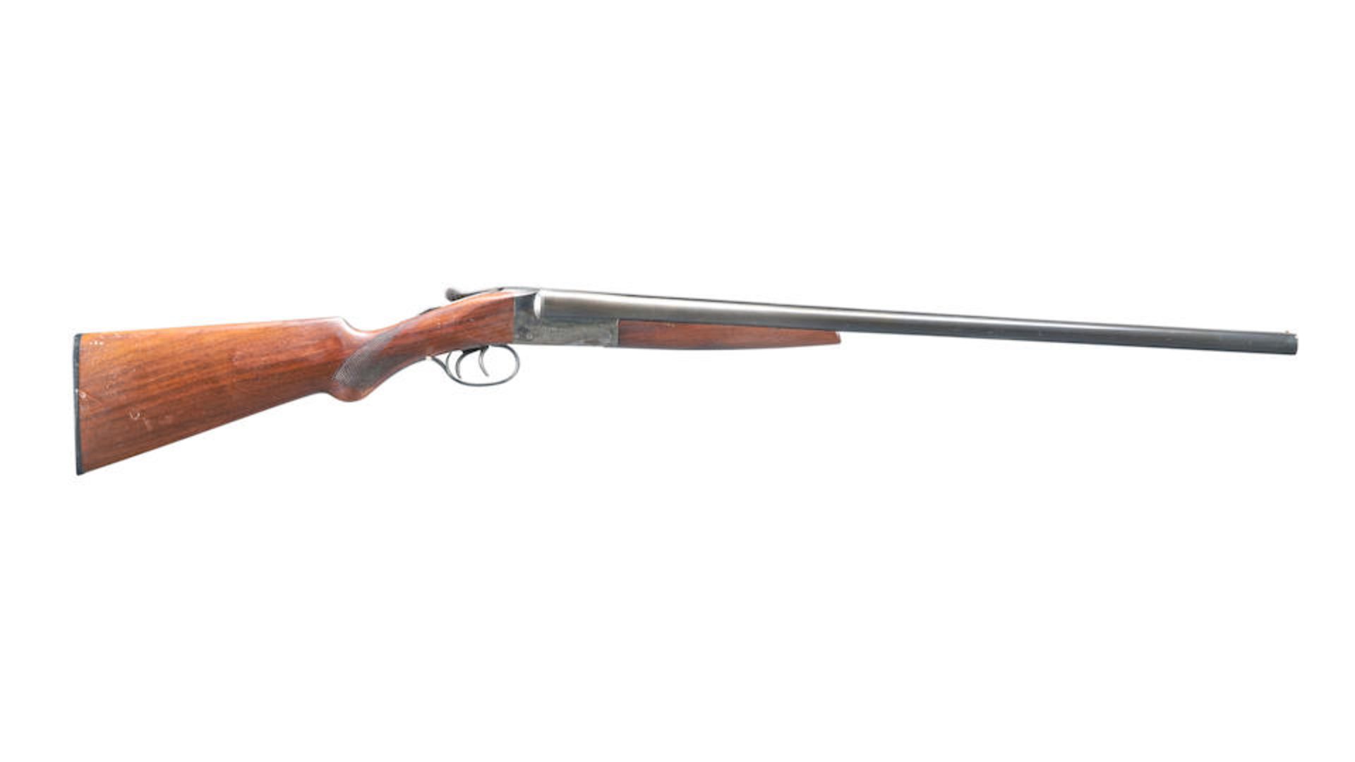 Hunter Arms Fulton Model 16 Gauge Side by Side Shotgun, Curio or Relic firearm - Bild 3 aus 3