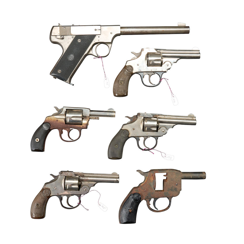 Five Curio and Relic Firearms and a Starter Pistol, Curio or Relic firearm