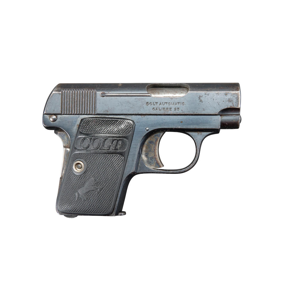 Colt Model 1908 Hammerless Semi-Automatic Pistol, Curio or Relic firearm