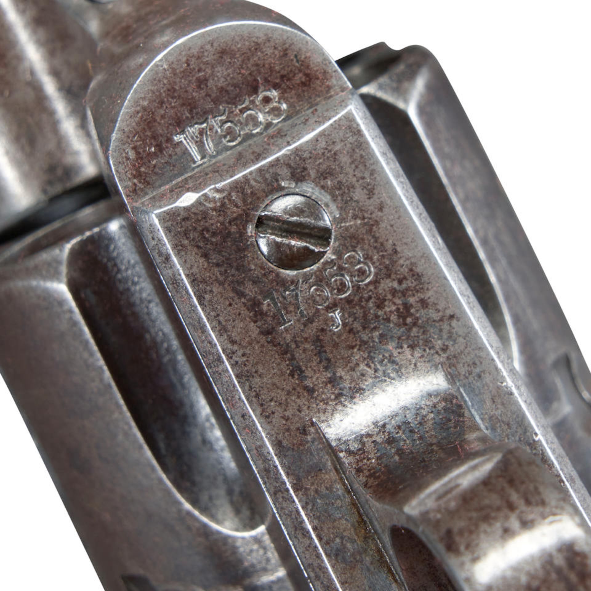 Martially Marked Colt Single Action Cavalry Revolver, - Bild 3 aus 6
