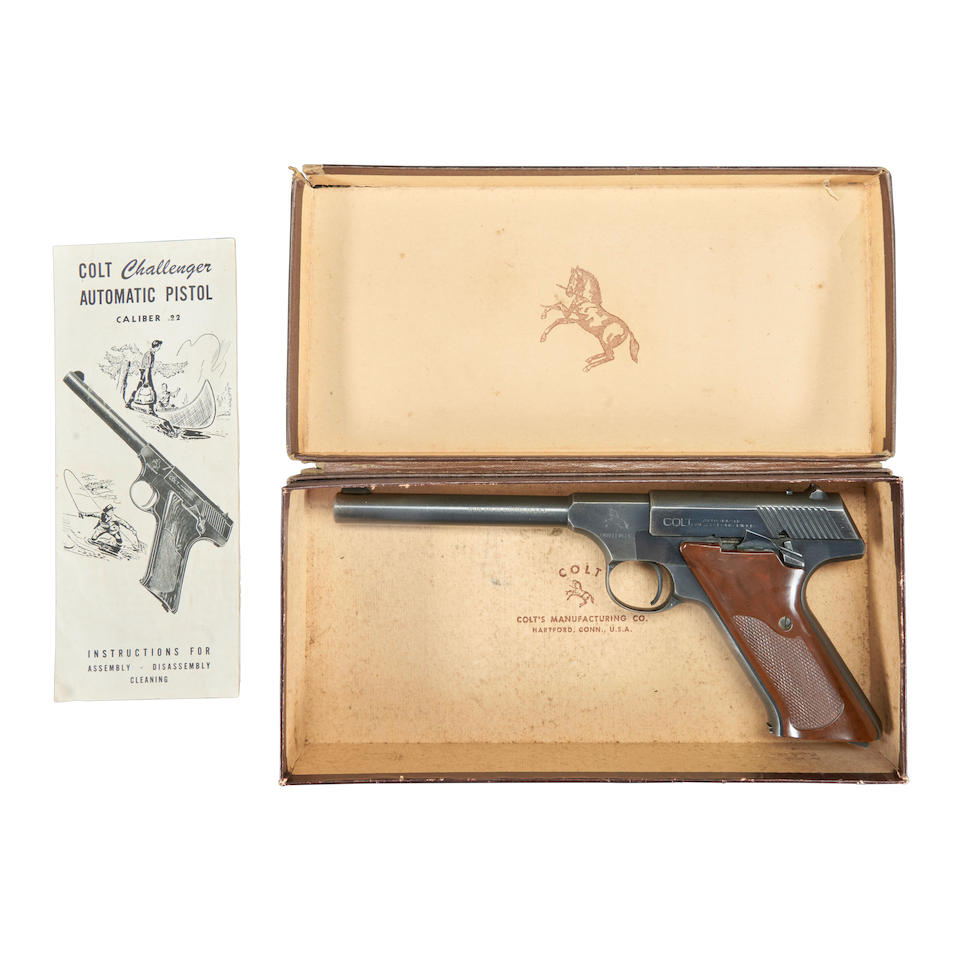 Colt Challenger and Colt Model 1908 Hammerless Semi-Automatic Pistol, Curio or Relic firearm - Image 2 of 3
