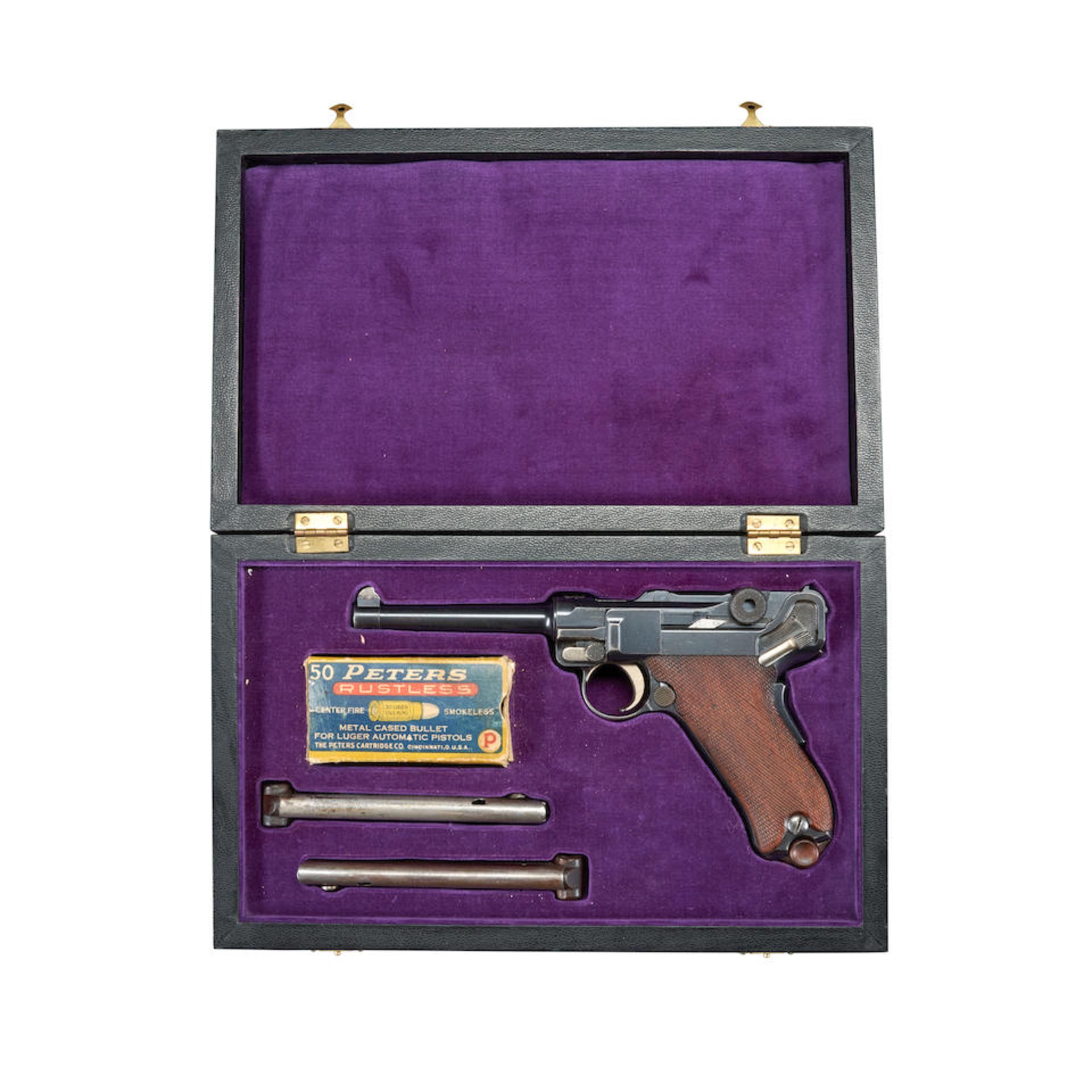 DWM 1906 American Eagle Luger Semi-Automatic Pistol and Case,