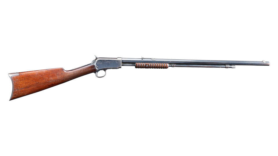Winchester Model 1890 Pump Action Rifle, Curio or Relic firearm - Bild 2 aus 2