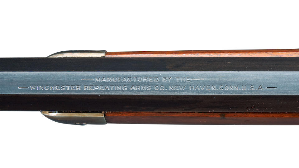 Fine Winchester Model 1886 Lever Action Sporting Rifle, - Bild 2 aus 10