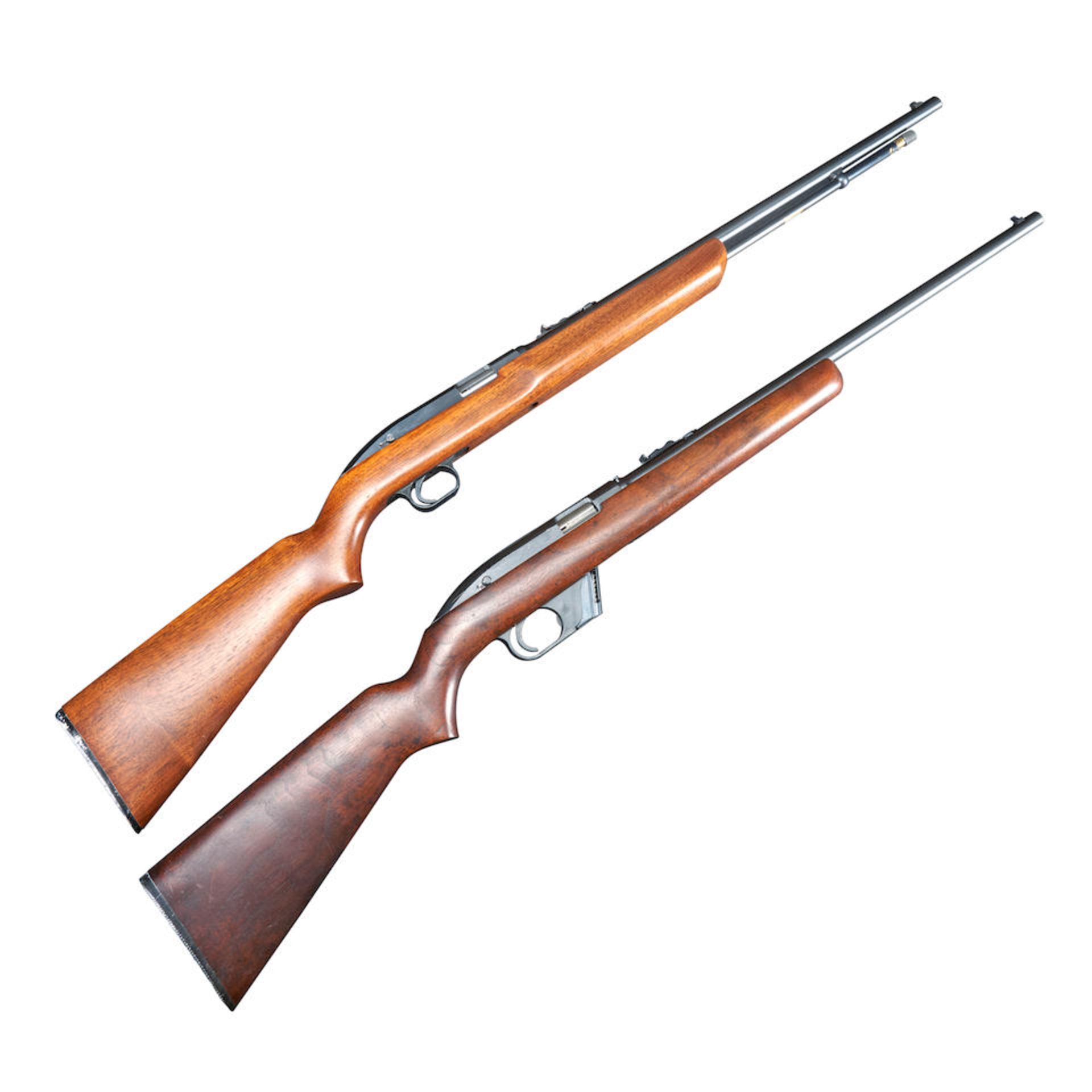 Two Winchester Model 77 Semi Automatic Rifles. Curio or Relic firearm