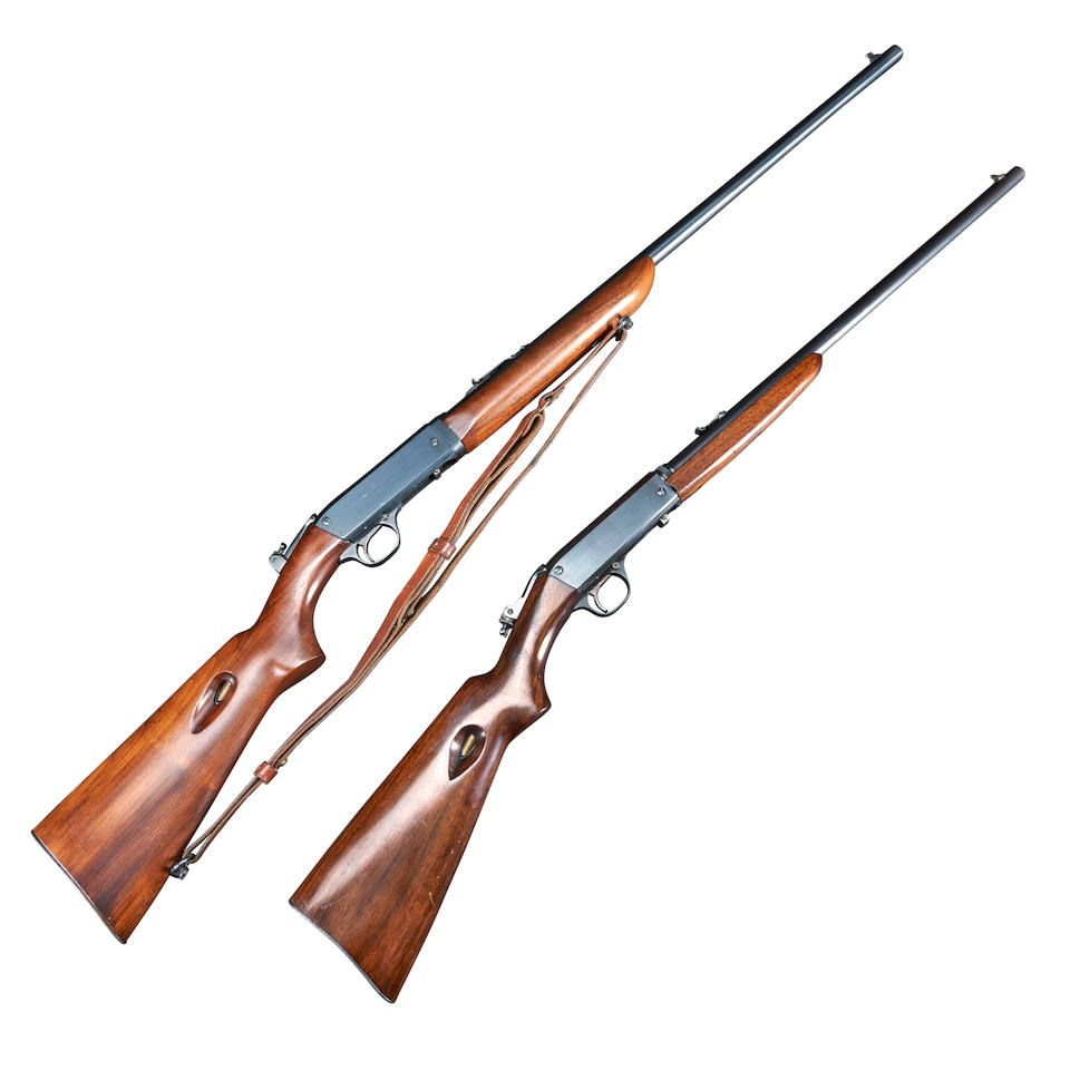 Two Remington .22 Caliber Semi Automatic Rifles. Curio or Relic firearm