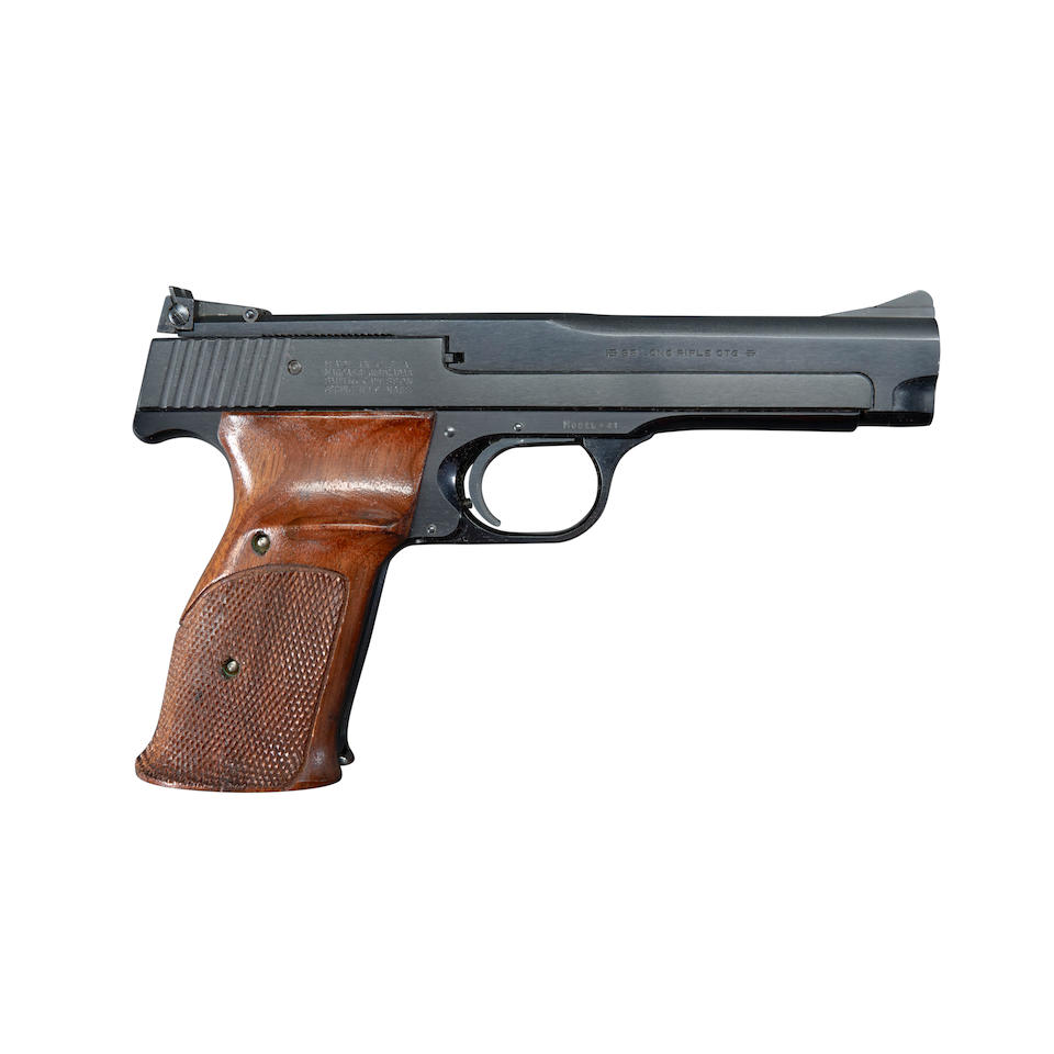 Smith & Wesson Model 41 Semi-Automatic Target Pistol, Curio or Relic firearm - Image 3 of 3